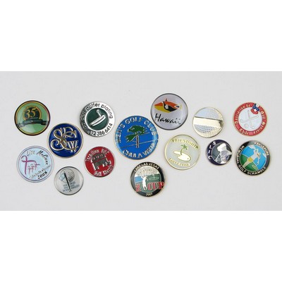 5/8" Custom Die Struck Golf Ball Marker