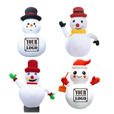 6 1/2' Inflatable Snowman